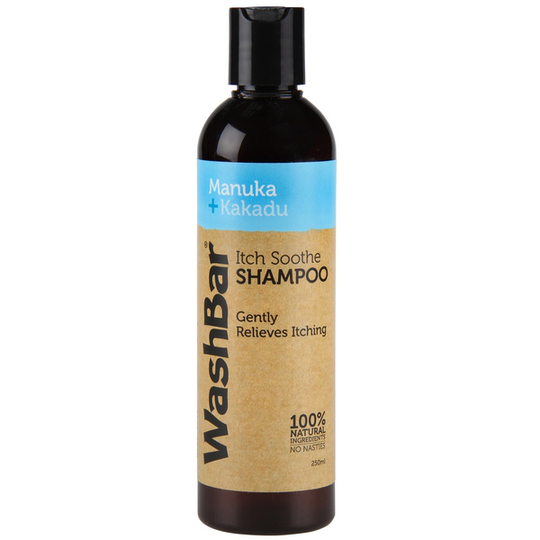 WashBar Itch Soothe Schampo Manuka + Kakadu 250 ml