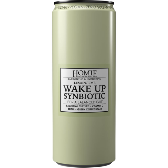 HOMIE Wake Up Symbiotic Lemon & Lime 330 ml