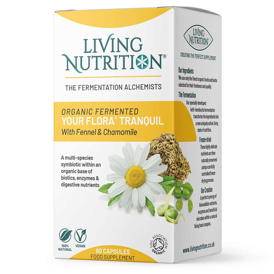 Living Nutrition Your Flora Symbiotic Tranquil 60 kapslar