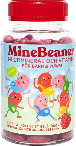 MineBeaner Mineraler och vitaminer, 90 st