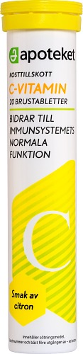 Apoteket C-vitamin Citron, 20 st