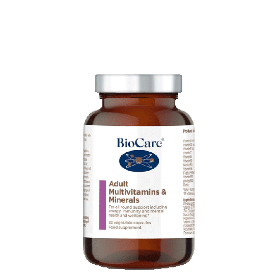 BioCare Adult Multivitamins & Minerals, 30 kapslar