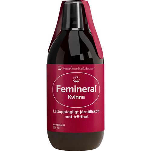 FeMineral Kvinna Flytande järn och mineraltillskott, 500 ml