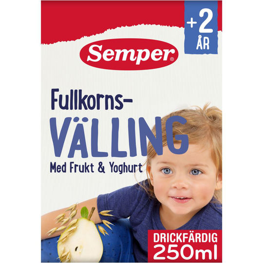 Semper Fullkornsvälling Frukt & Youghurt 250 ml