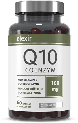 Elexir Q10 Elexir Pharma Kosttillskott med Q10, 60 st
