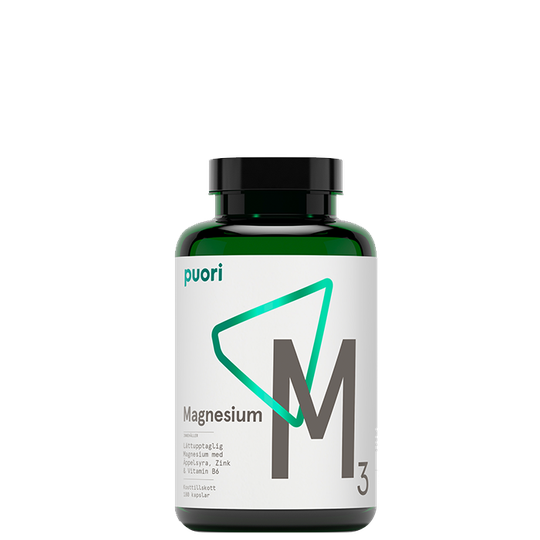 M3 Magnesium & Zink Vegan, 180 kapslar