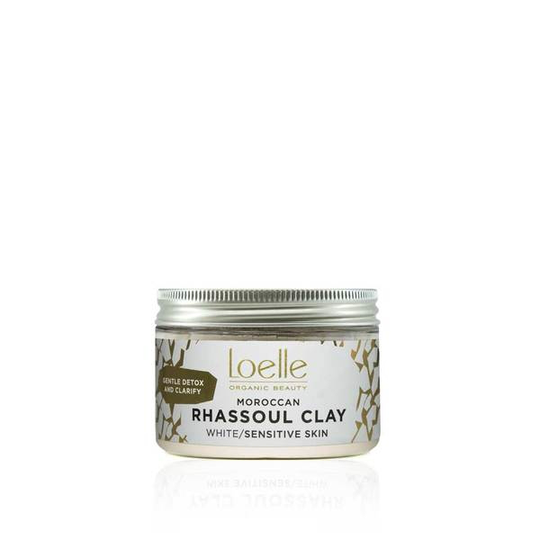 Loelle Moroccan Rhassoul Clay White Sensitive Skin 150 g