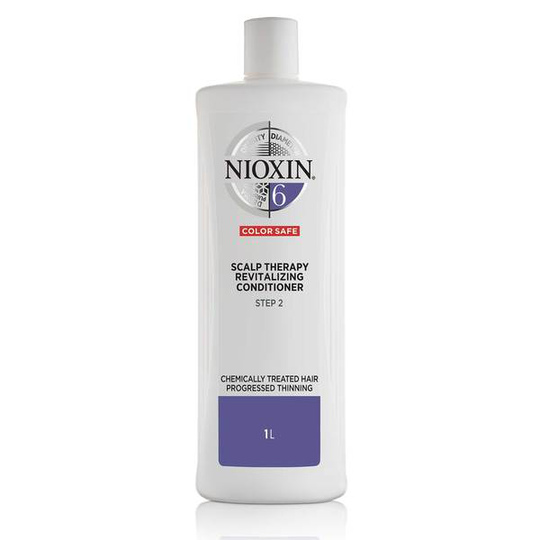 Nioxin System 6 Scalp Revitaliser Conditioner för märkbart tunt, kemiskt behandlat hår 1000 ml