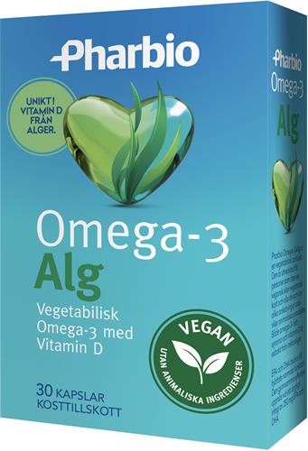 Pharbio Omega 3 Alg, 30 st