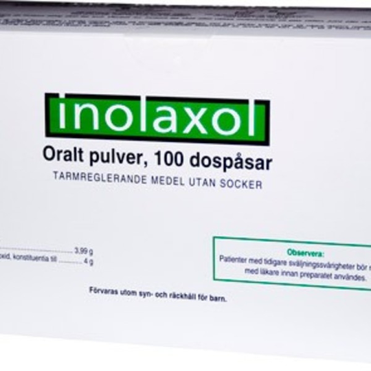 Inolaxol, oralt pulver i dospåse 100 st