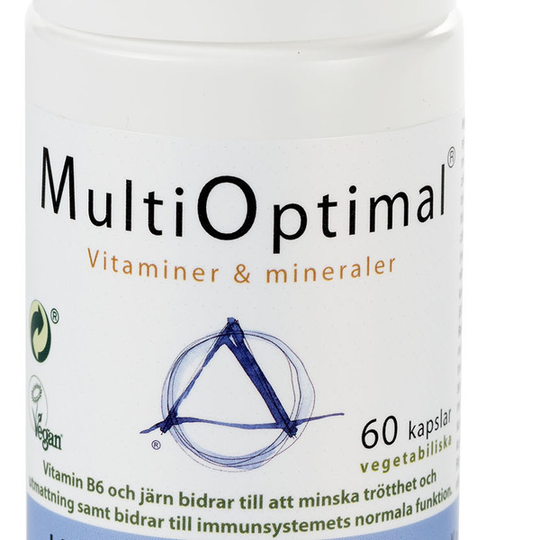 Helhetshälsa MultiOptimal Multivitamin 60 kapslar