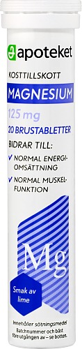 Apoteket Magnesium brus, 20 st