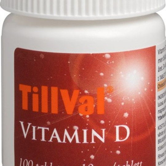 Tillval Vitamin D 100 Tabletter