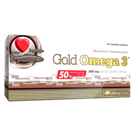 Omega 3 Gold, 1000 mg, 60 caps
