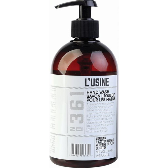 L'Usine Hand Wash Verbena & Cotton flower 500 ml