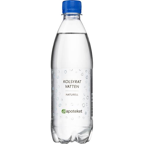 Apoteket Kolsyrat Vatten naturell, 500 ml