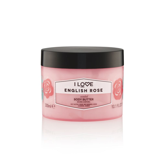I Love Signature Body Butter English Rose 300 ml