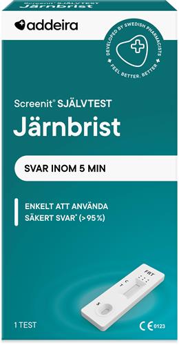 Addeira Screenit Självtest Järnbrist, 1 st