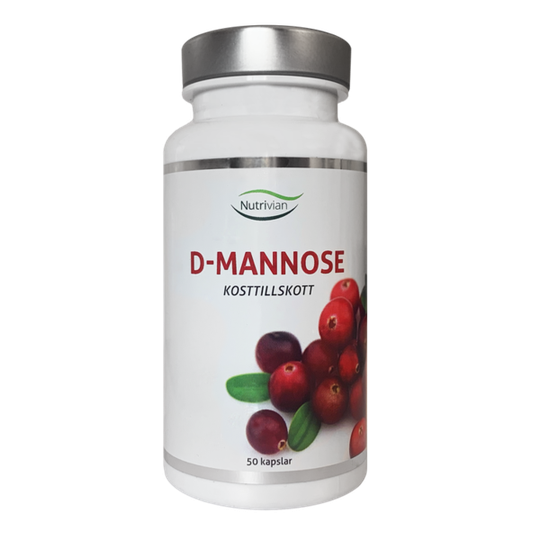 Nutrivian D-Mannose 50 kapslar