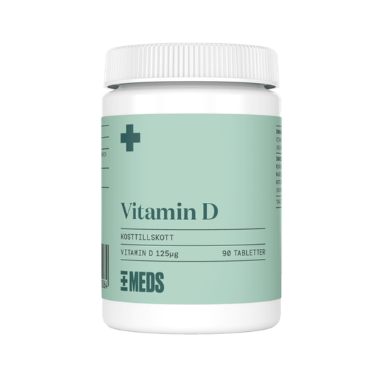 MEDS by MEDS MEDS Vitamin D 5000 IU 90 tabletter