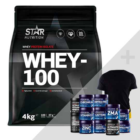 Whey-100, 4 kg + Bonus Product!