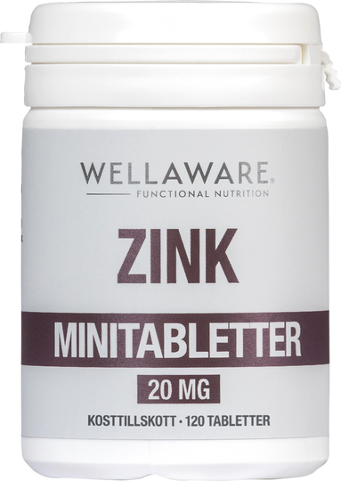 WellAware Zink minitabletter 120 styck