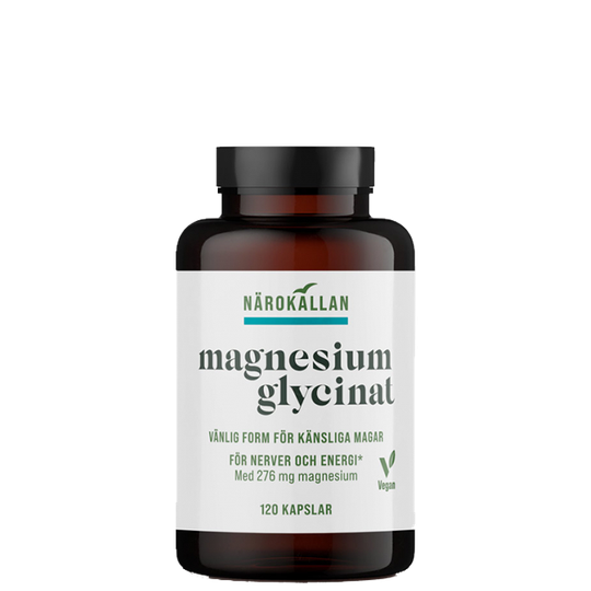 Magnesiumglycinat, 120 kapslar