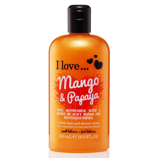 I Love Originals Bath & Shower Crème Mango & Papaya 500 ml