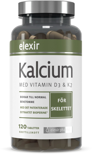 Elexir Pharma Kalcium 120 styck