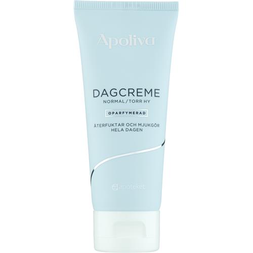 Apoliva Dagcreme normal/torr oparfymerad, 60 ml