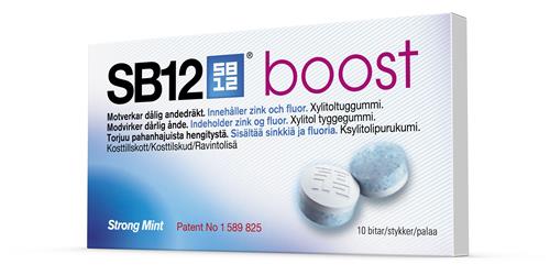 SB12 Boost tuggummi, 10 st