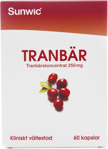 Sunwic Tranbär kapslar, 60 st