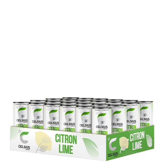 24 x Celsius, 355 ml, Citron Lime