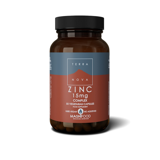 Terranova Zinc 15 mg Complex 50 kapslar
