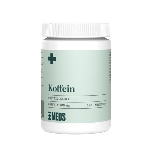 MEDS by MEDS MEDS Koffeintabletter 200mg 120 tabletter
