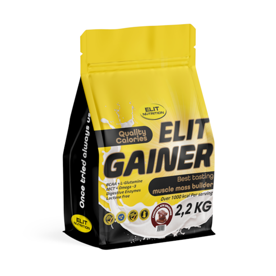 Elit Nutrition Gainer Lactose free Chocolate Brownie 2,2 kg