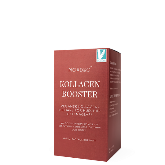 Nordbo Vegan Kollagen Booster, 60 kapslar