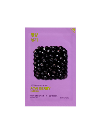 Holika Holika Pure Essence Mask Sheet - Acai Berry 23 ml