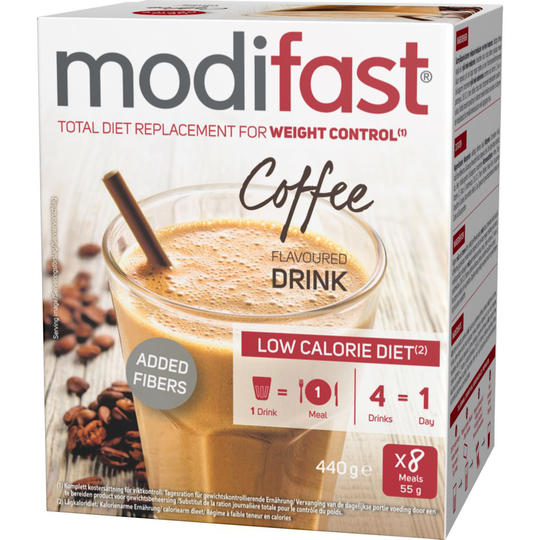 Modifast LCD Pulver Kaffe 8 st