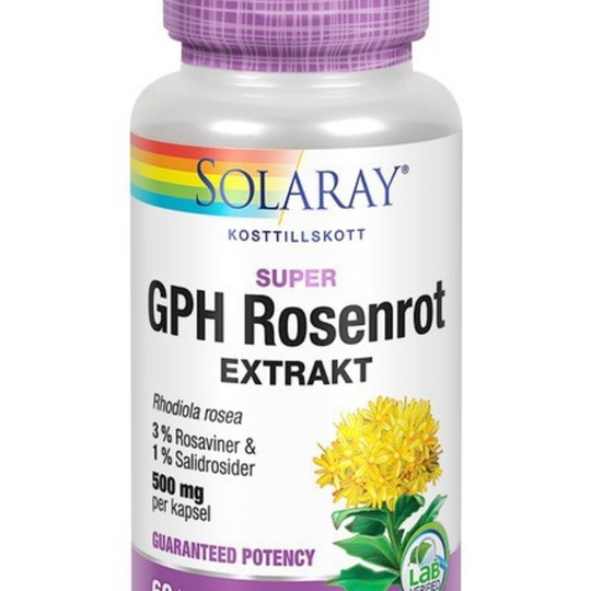 Solaray GPH Super Rosenrot 60 kapslar