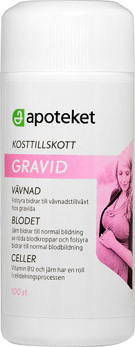 Apoteket Gravid tabletter, 100 st