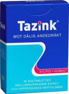 Tazink Sugtabletter 40 st
