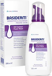 Basiderm Oil Control Foam Wash 235 ml