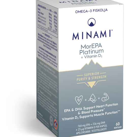 MorEPA Platinum 25D 90% 60 kapslar