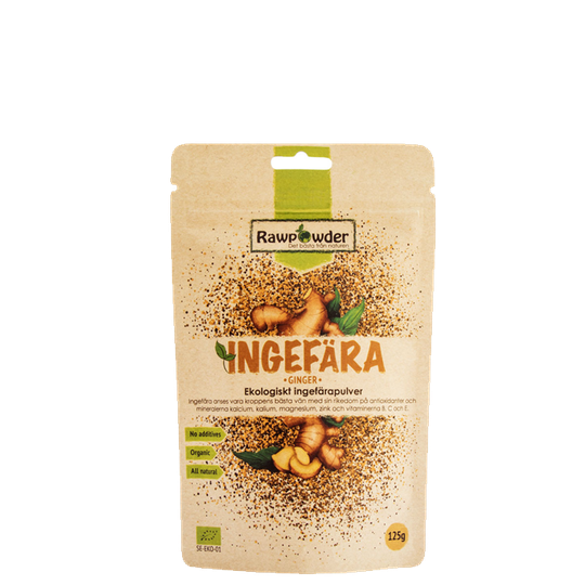 Ingefärspulver EKO, 125 g