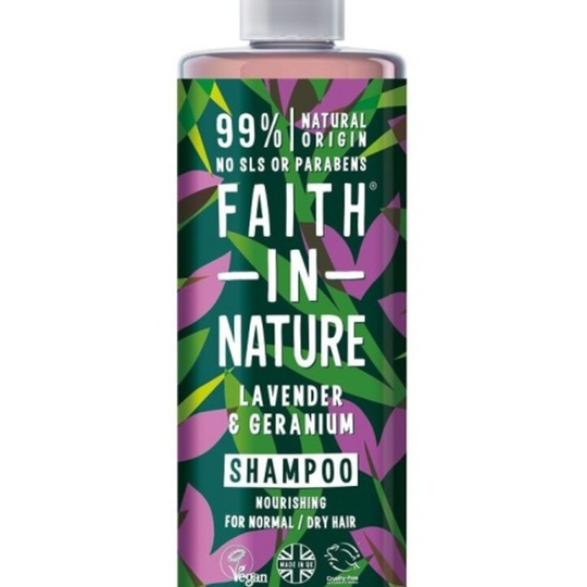 Faith in Nature Faith In Nature Lavander & Geanium Shampoo 400 ml