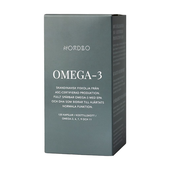 Nordbo Omega-3 120 kapslar