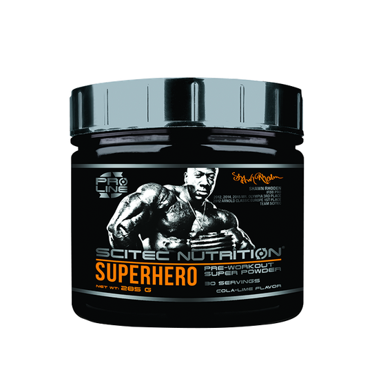 SUPERHERO Pre-Workout Super Powder, 285 g, Cola Lime