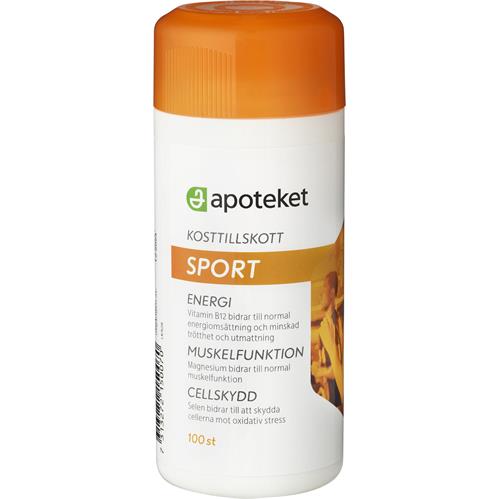 Apoteket Sport tabletter, 100 st