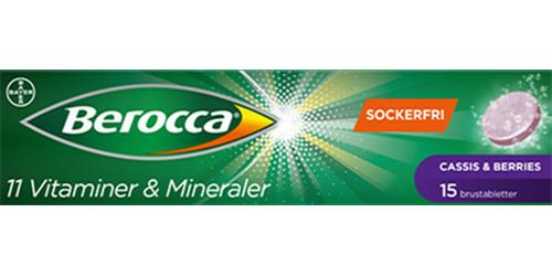Berocca Energy Cassis & Berries, 15 st